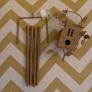 Brand new brown birdhouse garden stake (11)